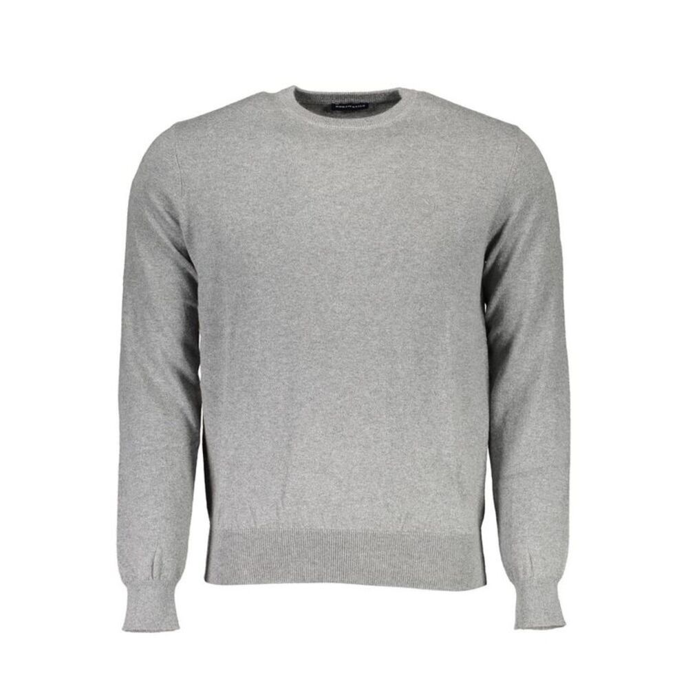 North Sails Grigio Cotton Men Men's Sweater